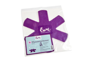 Pfannenschoner Set 3x in Verpackung für Pfanne Emmi kocht einfach